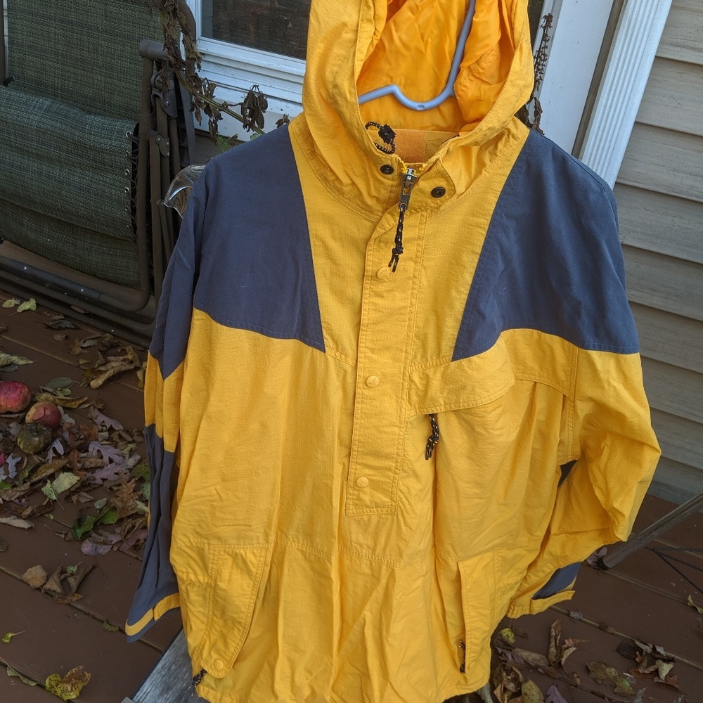 Men's EMS Yellow & Grey Zip Up Jacket Size Large